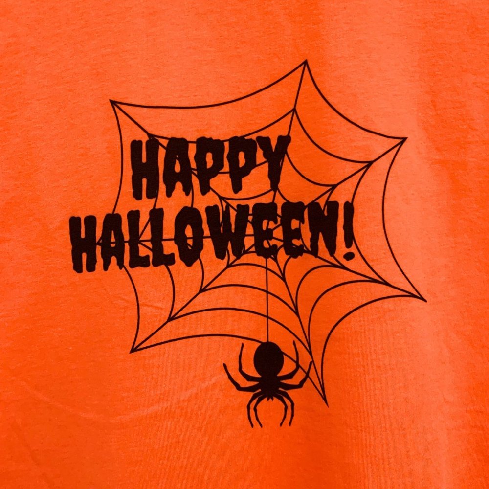 NEW Cute Handmade Women’s Halloween Graphic Tee Spiderweb T-shirt BellaCanvas XS